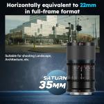 SIRUI Saturn 35mm T2.9 Anamorphic Cinema Lens