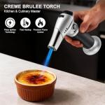 TBTeek Blow Torch with Adjustable Flame & Safety Lock