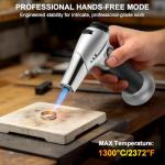 TBTeek Blow Torch with Adjustable Flame & Safety Lock
