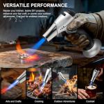 TBTeek Blow Torch with Adjustable Flame & Safety Lock