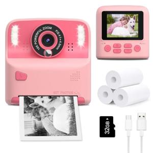 Instant Print Camera for Kids - Perfect Gifts