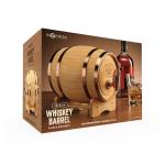Wooden Whiskey Barrel: Stylish Mini Decanter for Spirits