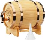 Wooden Whiskey Barrel: Stylish Mini Decanter for Spirits