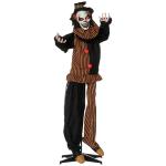 Animated Talking Circus Clown Halloween Decoration