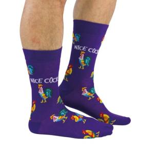 Cockney Spaniel Nice Cock Men's Novelty Socks