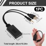 Wireless Bluetooth Audio Receiver for Car and Speakers