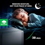 Smart Wi-Fi Dehumidifier for Home and Basement