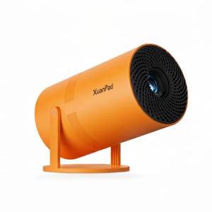 Smart 4K WiFi Projector with AI Focus & Tripod