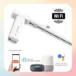 Smart Motorized Curtain Track Kit with WiFi Control