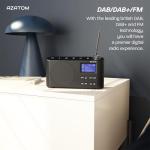 Portable Digital Radio with Bluetooth and Dual Alarm