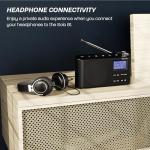 Portable Digital Radio with Bluetooth and Dual Alarm