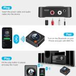Bluetooth 5.3 HiFi Audio Receiver with NFC & TF Slot