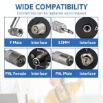 Telescopic Indoor FM Radio Antenna 75cm 75 Ohm