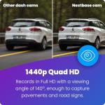 Nextbase 422GW Dash Cam: HD Recording, Wi-Fi, GPS