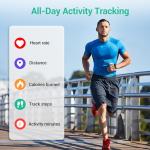 Runlio Fitness Tracker with Heart Rate Monitor