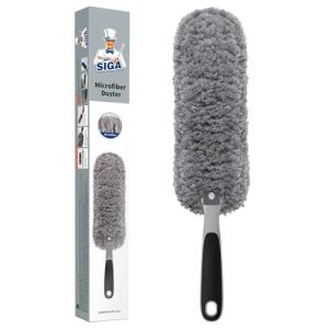 MR.SIGA Washable Microfiber Cleaning Duster - Grey