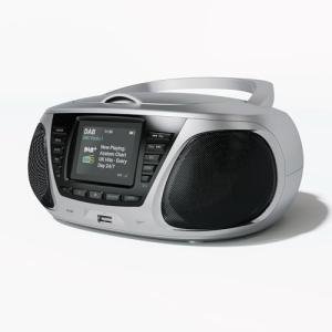 AZATOM Zenith Z4 Silver: DAB+ CD FM Bluetooth Speaker