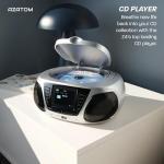 AZATOM Zenith Z4 Silver: DAB+ CD FM Bluetooth Speaker
