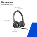 Poly Voyager 4320 UC Wireless Noise-Canceling Headset