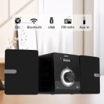 Compact Micro Hi-Fi Stereo System with Bluetooth & CD