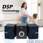 Compact Micro Hi-Fi Stereo System with Bluetooth & CD