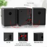 Compact Micro Hi-Fi Stereo System with Bluetooth & CD