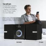 Compact Micro Hi-Fi Stereo System with Bluetooth & CD