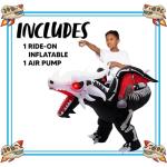 Kids' Inflatable Dragon Skeleton Costume for Halloween
