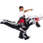 Kids' Inflatable Dragon Skeleton Costume for Halloween