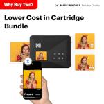 KODAK Mini Shot 3 Retro Camera and Printer Bundle