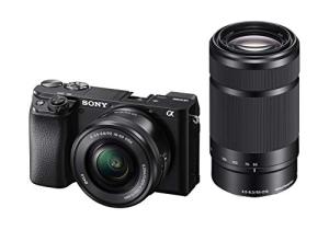 Sony Alpha 6100 | Mirrorless Camera with Zoom Lenses