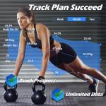 Bluetooth BMI Weight Scale with Large Display