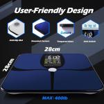 Bluetooth BMI Weight Scale with Large Display