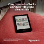 Kobo Clara Colour 6” Waterproof eReader with Audiobooks