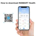 Bluetooth Body Weight Scales with Heart Rate - BLACK