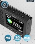 Bluetooth DAB/DAB+ Radio | Rechargeable Battery | 20 Presets