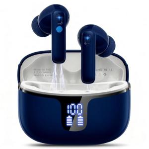 Bluetooth 5.3 Wireless Earbuds with Noise Cancelling