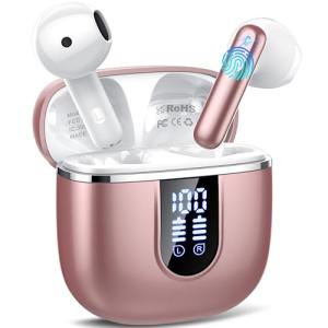 Bluetooth 5.4 Wireless Earbuds with Noise Cancelling