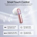 Bluetooth 5.4 Wireless Earbuds with Noise Cancelling