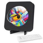 Bluetooth Wall-Mount CD Player with HIFI Speaker