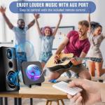 Bluetooth Wall-Mount CD Player with HIFI Speaker