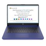 HP Stream 14" Laptop with Intel N4120 Processor
