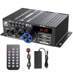 Bluetooth 5.0 Stereo Amplifier - 40W x 2