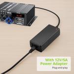 Bluetooth 5.0 Stereo Amplifier - 40W x 2