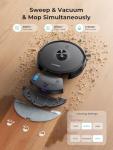 Smart Robotic Vacuum and Mop with Self-Emptying
