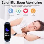 All-Day Fitness Tracker with Heart Rate Monitoring