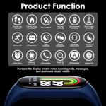 All-Day Fitness Tracker with Heart Rate Monitoring