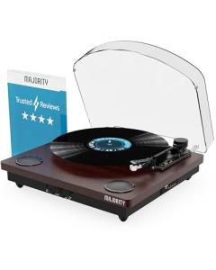 Bluetooth Vinyl Record Player with Built-in Speakers