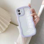 Pretty Purple Wave Frame iPhone 11 Case