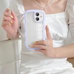 Pretty Purple Wave Frame iPhone 11 Case